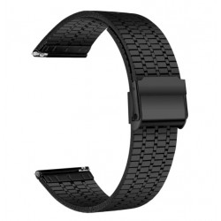 Kovový Premium řemínek pro Samsung Galaxy Watch Active 2 44mm černý