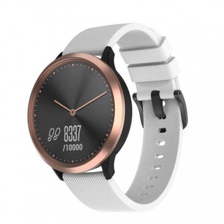 Silikonový řemínek pro Garmin Vivoactive 5 bílý