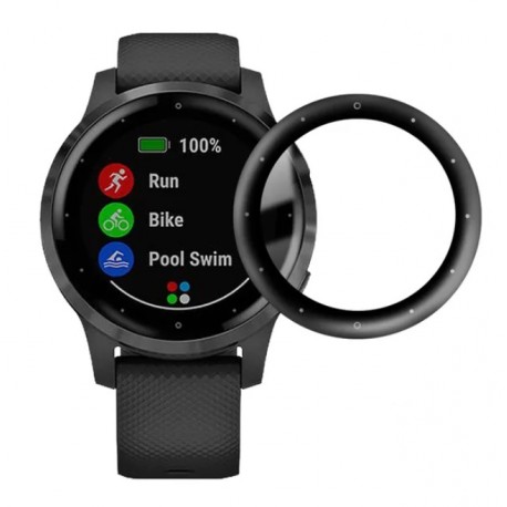 Full Cover 3D Hybridní sklo pro Garmin Vivoactive 4