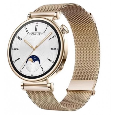 Řemínek Milánský tah pro Huawei Watch GT 4 41mm růžový