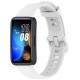 Silikonový řemínek pro Huawei Band 8 bílý