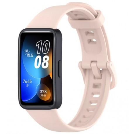 Silikonový řemínek pro Huawei Band 8 růžový