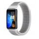 Nylonový řemínek pro Huawei Band 8 stříbrný