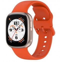 Silikonový řemínek pro Honor Watch 4 oranžový