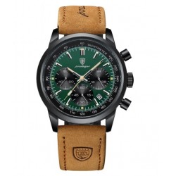 Pánské hodinky Poedagar PO-921 černo-zelené