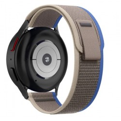 Trailový tah nylonový řemínek pro Garmin Venu 2 šedý/modrý