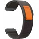 Trailový tah nylonový řemínek pro Garmin Venu Sq / Venu Sq 2 černý/šedý