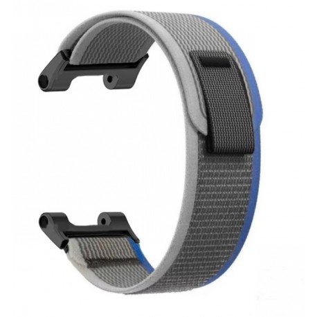 Nylonový řemínek Trailový tah pro Amazfit T-Rex / T-Rex Pro šedý/modrý
