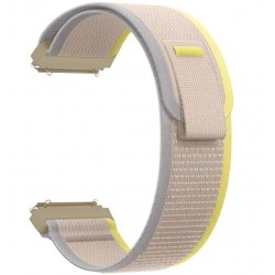 Nylonový řemínek Trailový tah pro Amazfit Active béžový/žlutý