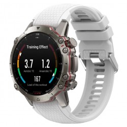 Silikonový řemínek pro Amazfit Falcon bílý