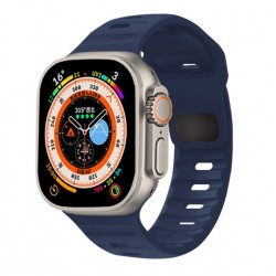 Silikonový řemínek pro Apple Watch Ultra 2 49mm modrý
