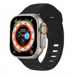 Silikonový řemínek pro Apple Watch Ultra 2 49mm černý