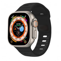 Silikonový řemínek pro Apple Watch Ultra 2 49mm černý