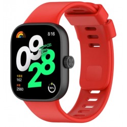 Silikonový řemínek pro Xiaomi Redmi Watch 4 červený
