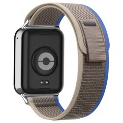 Nylonový řemínek Trailový tah pro Xiaomi Redmi Watch 4 šedý/modrý