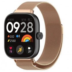 Řemínek Milánský tah pro Xiaomi Redmi Watch 4 růžový