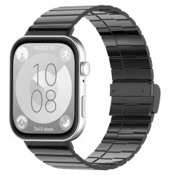 Kovový panelový řemínek pro Huawei Watch Fit 3 černý