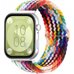 Nylonový řemínek pro Huawei Watch Fit 3 duhový