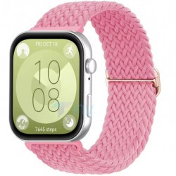 Nylonový řemínek pro Huawei Watch Fit 3 růžový