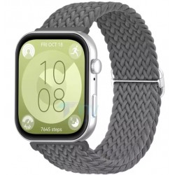 Nylonový řemínek pro Huawei Watch Fit 3 šedý