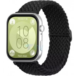 Nylonový řemínek pro Huawei Watch Fit 3 černý