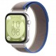 Nylonový řemínek Trailový tah pro Huawei Watch Fit 3 šedý/modrý