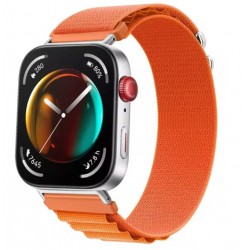Řemínek Alpský tah pro Huawei Watch Fit 3 oranžový