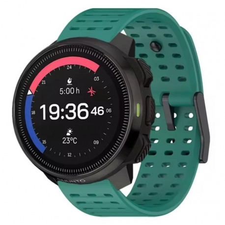 Silikonový řemínek pro Suunto Race zelený