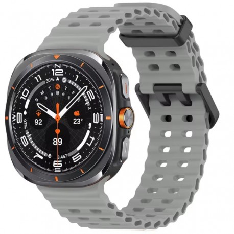 Silikonový řemínek pro Samsung Galaxy Watch Ultra 47mm šedý