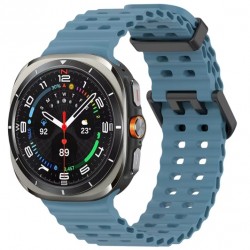 Silikonový řemínek pro Samsung Galaxy Watch Ultra 47mm světle modrý