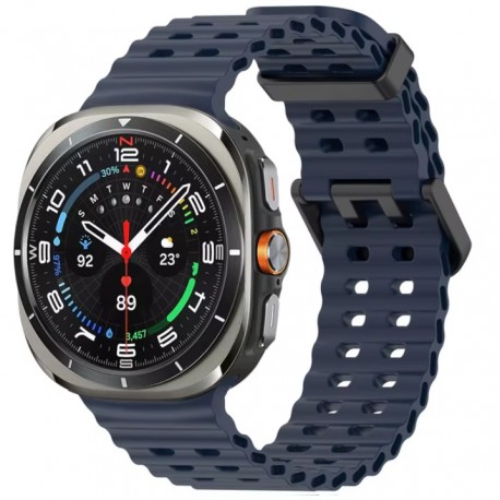 Silikonový řemínek pro Samsung Galaxy Watch Ultra 47mm modrý