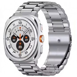 Kovový řemínek pro Samsung Galaxy Watch Ultra 47mm stříbrný