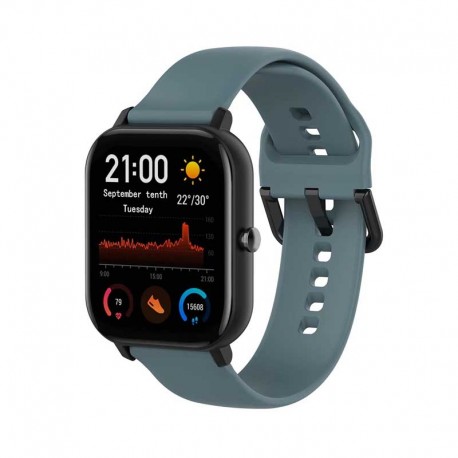 Silikonový řemínek pro Niceboy Watch Lite 4 šedý