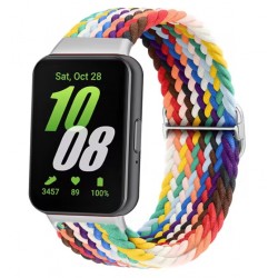 Nylonový řemínek pro Samsung Galaxy Fit 3 duhový