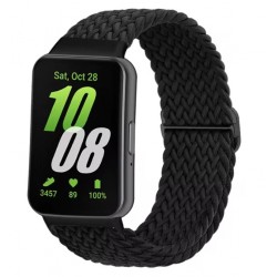 Nylonový řemínek pro Samsung Galaxy Fit 3 černý
