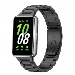 Kovový řemínek pro Samsung Galaxy Fit 3 černý