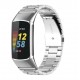 Kovový řemínek pro Fitbit Charge 6 stříbrný