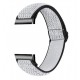 Nylonový řemínek pro Fitbit Charge 6 černo-bílý