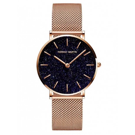 Dámské hodinky Hannah Martin HM36 růžovo-černé