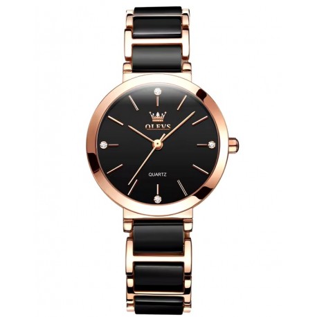 Dámské hodinky OLEVS 5877 Classic černé
