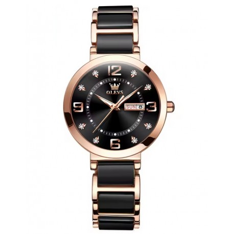 Dámské hodinky OLEVS 5877 černé