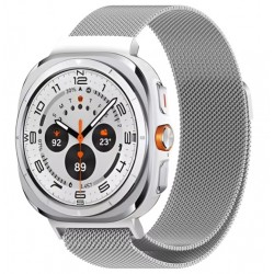 Techsuit řemínek Milánský tah pro Samsung Galaxy Watch Ultra 47mm stříbrný