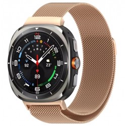 Techsuit řemínek Milánský tah pro Samsung Galaxy Watch Ultra 47mm růžový