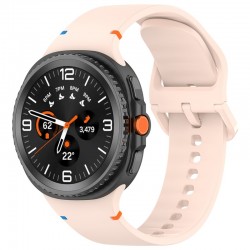 Techsuit silikonový řemínek pro Samsung Galaxy Watch 8 40mm / Watch 8 44mm / Watch 8 Classic 46mm růžový