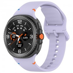 Techsuit silikonový řemínek pro Samsung Galaxy Watch 8 40mm / Watch 8 44mm / Watch 8 Classic 46mm fialový