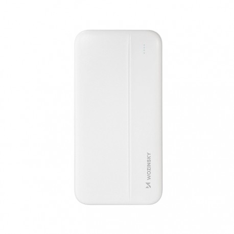 Wozinsky WPBWE1 Powerbanka 2x USB 10000mAh 5V/2A bílá