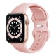 Silikonový řemínek pro Apple Watch 1/2/3/4/5/6/7/8/9/10/SE/SE 2 (38/40/41/42mm) růžový