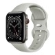 Silikonový řemínek pro Apple Watch 1/2/3/4/5/6/7/8/9/10/SE/SE 2 (38/40/41/42mm) šedý