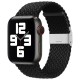 Nylonový řemínek pro Apple Watch 1/2/3/4/5/6/7/8/9/10/SE/SE 2 (38/40/41/42mm) černý