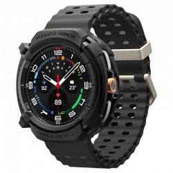 Spigen Rugged Armor ochranné pouzdro pro Samsung Galaxy Watch 8 Classic 46mm černé